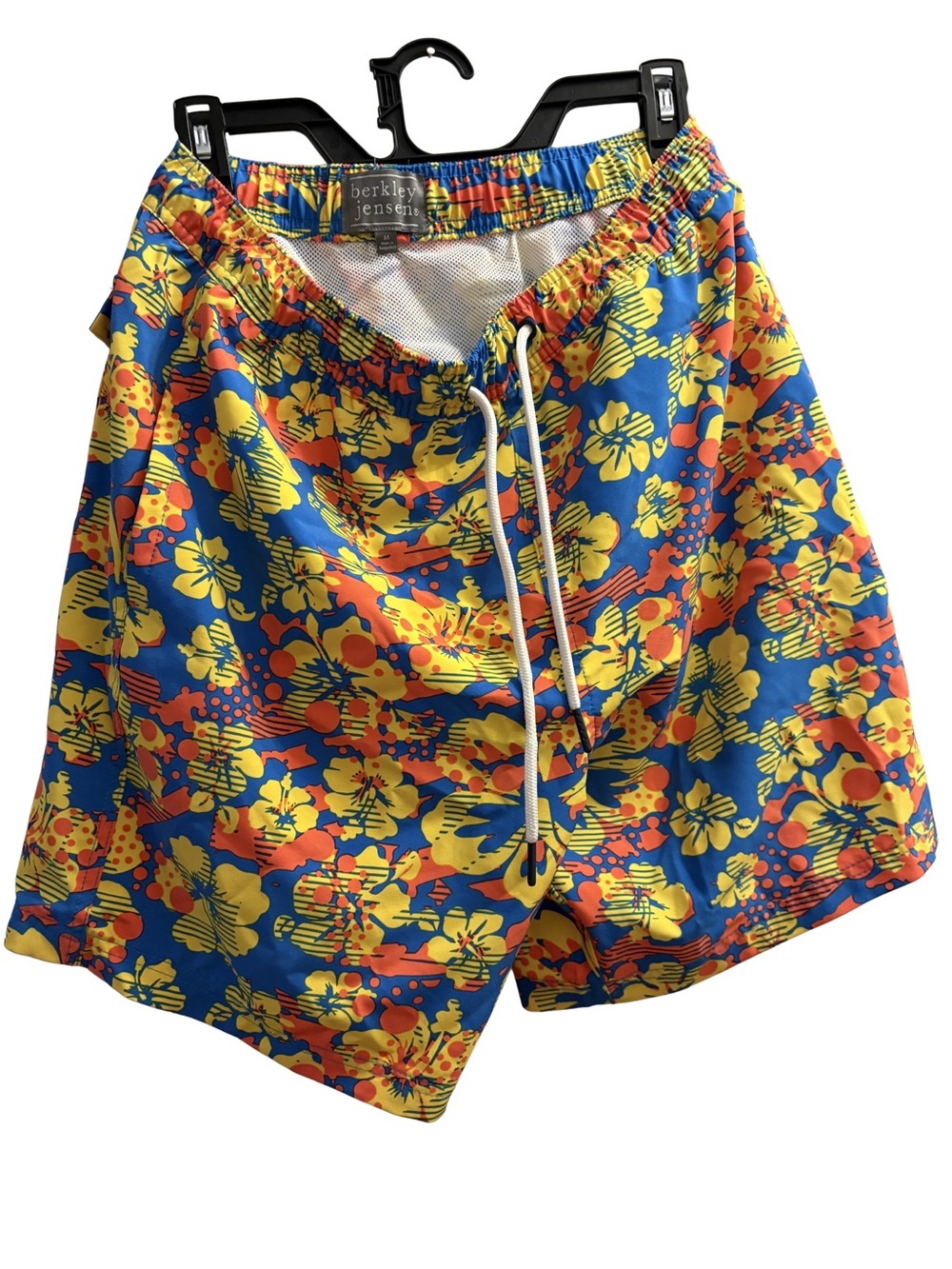 Men’s Tropical Print Swim Trunks